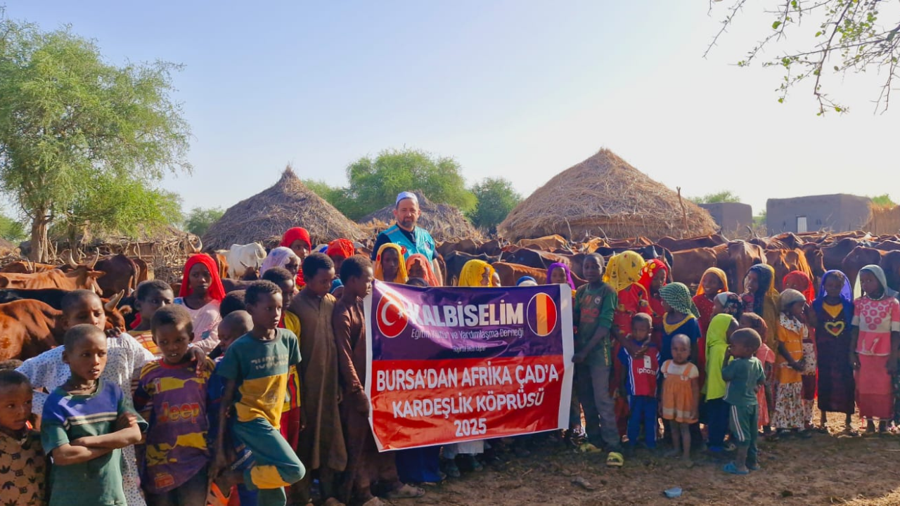 Bursa Merkezli Kalbi Selim Kültür Ve Yardımlaşma Derneği, Kurban Bayramı'nda Afrika'nın Çad Ülkesinde Gerçekleştirdiği Büyük Organizasyonla Takdir Topladı. 6