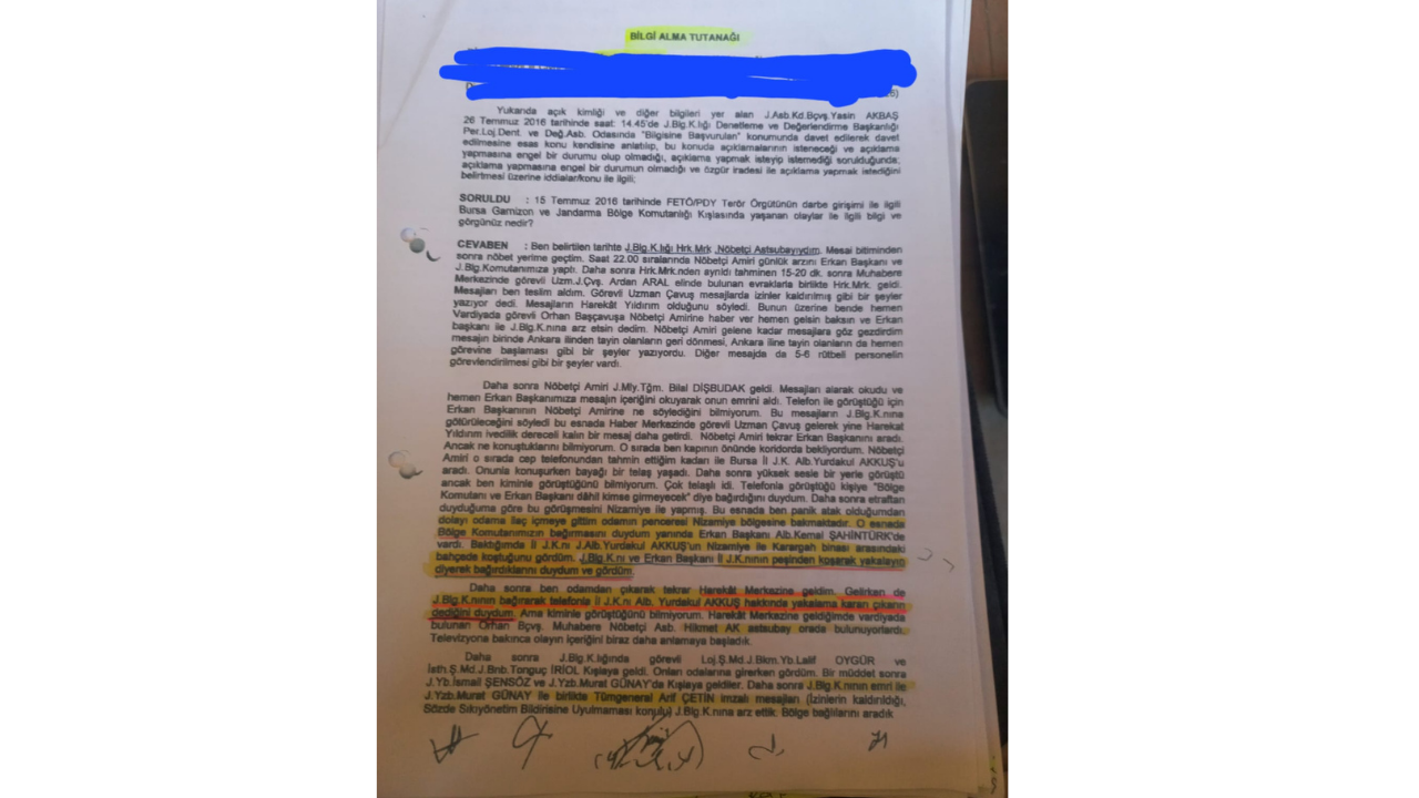 15 Temmuz'un Bursa Kahramanları Darbe Girişimi Ve Türkiye'deki İlk Gözaltı 10