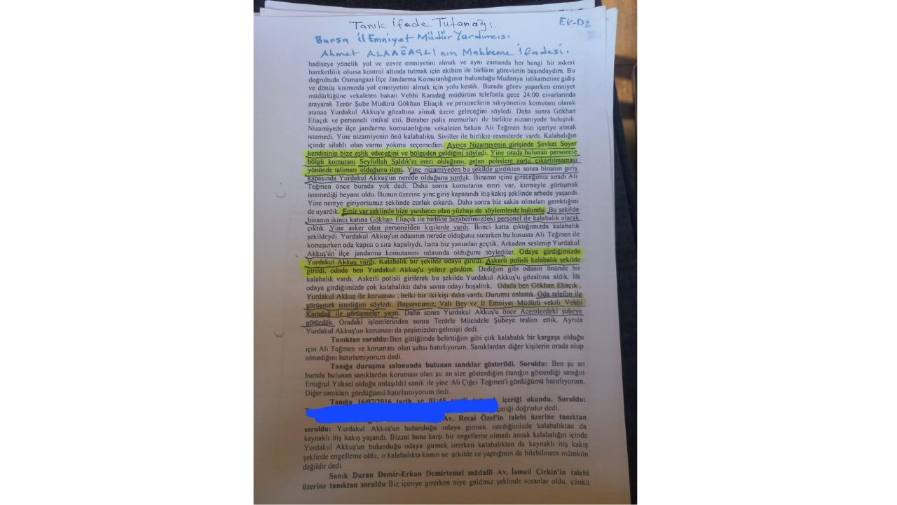 15 Temmuz'un Bursa Kahramanları Darbe Girişimi Ve Türkiye'deki İlk Gözaltı 11