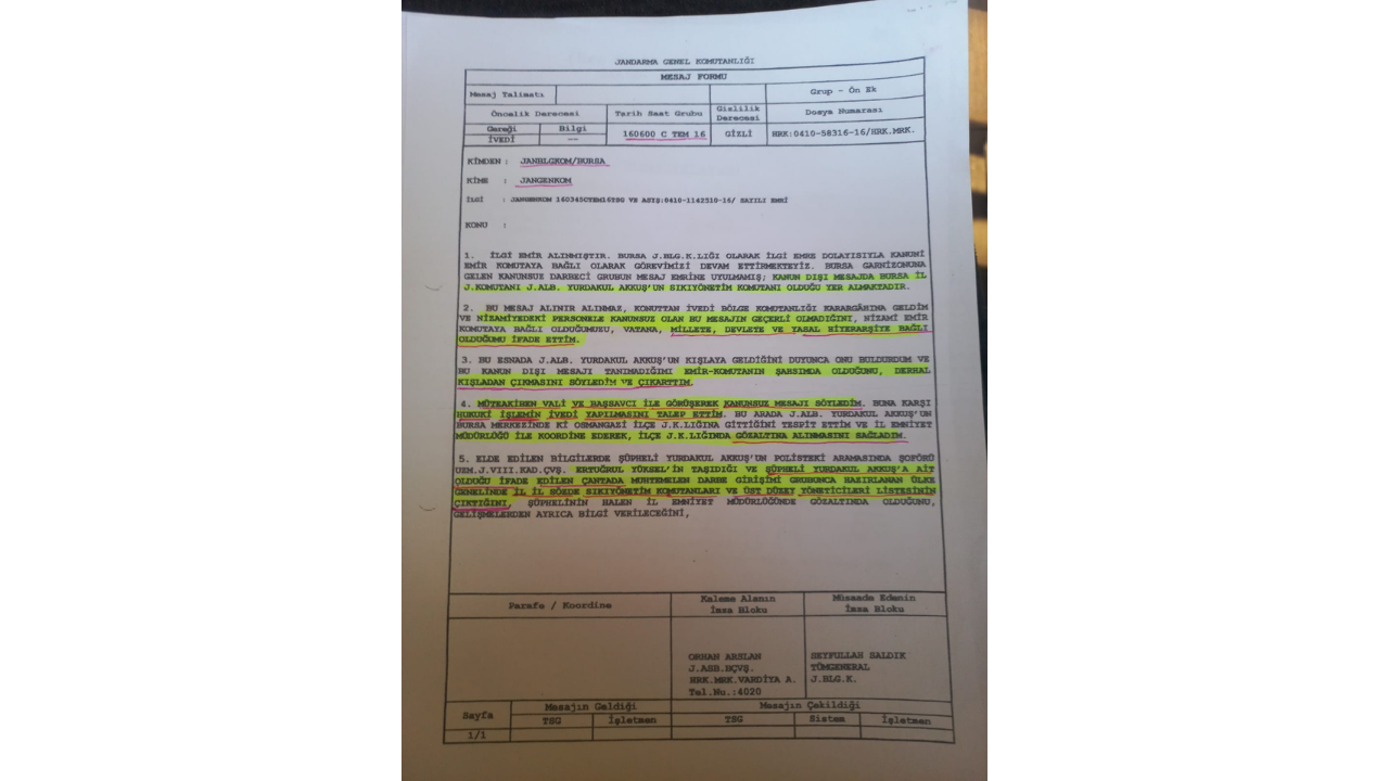 15 Temmuz'un Bursa Kahramanları Darbe Girişimi Ve Türkiye'deki İlk Gözaltı 12