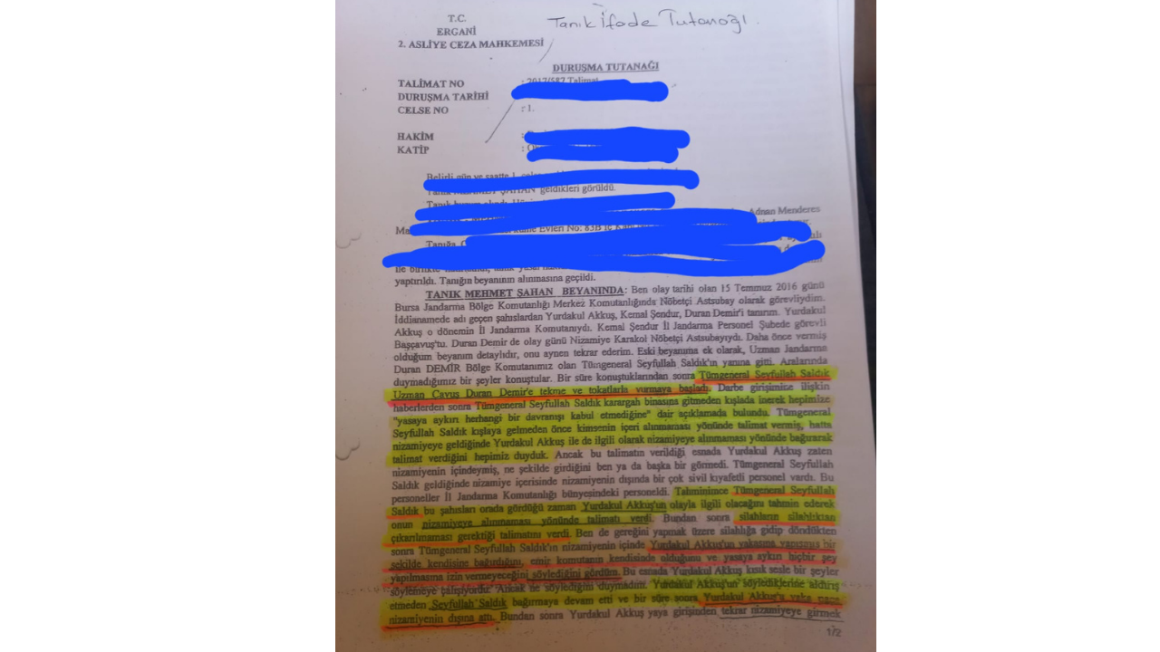 15 Temmuz'un Bursa Kahramanları Darbe Girişimi Ve Türkiye'deki İlk Gözaltı 5