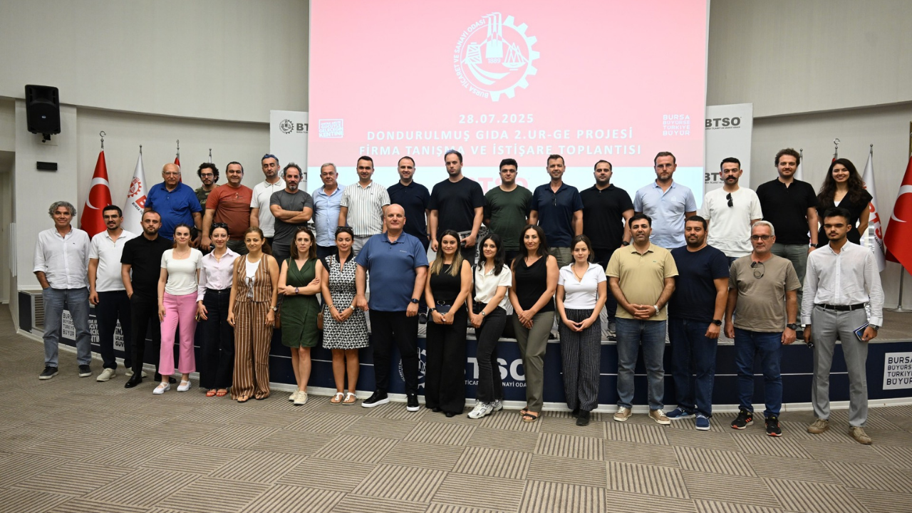 Btso’dan Dondurulmuş Gıda Sektörü İçin Yeni Ur Ge Projesi 2
