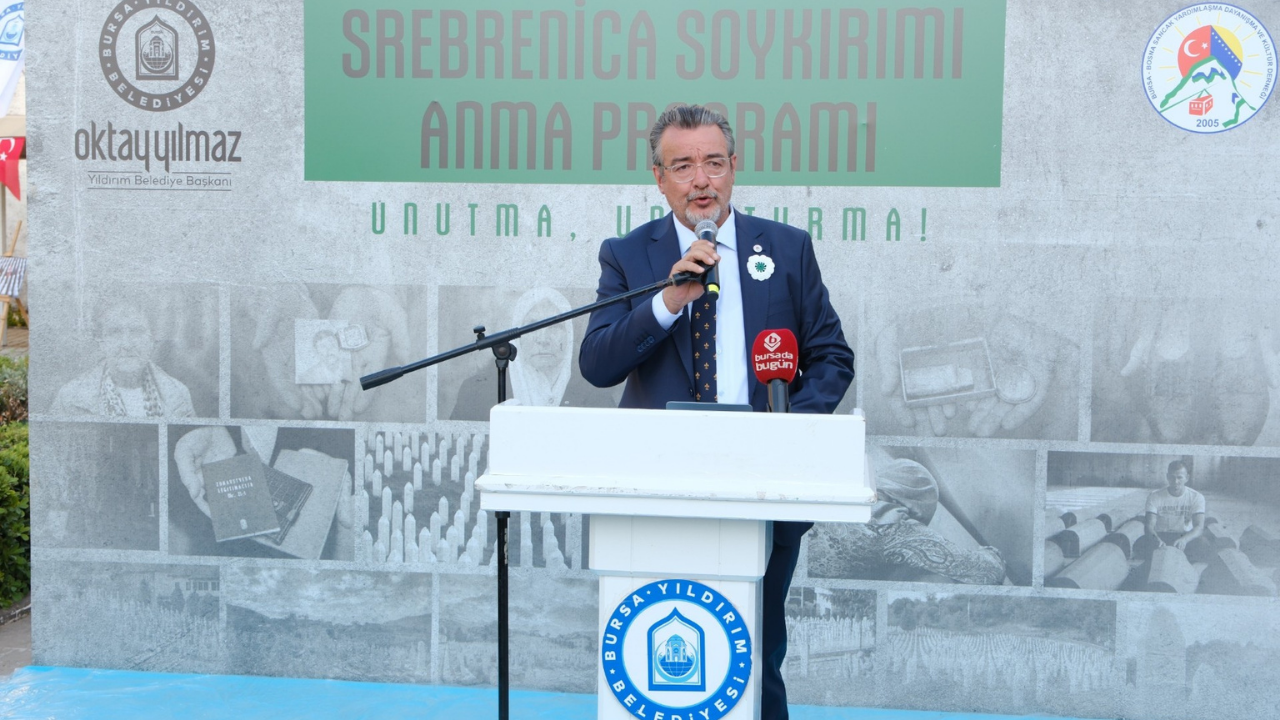 Mavi̇ Kelebekleri̇n İzi̇nde Srebreni̇ca Soykirimi Bursa'da Anildi Soykirimin 30. Yilinda Bursa Tek Yürek Oldu 2