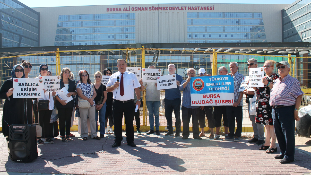 Bursa'nın Hastaneleri Çürümesin Acil Eylem Çağrısı 2