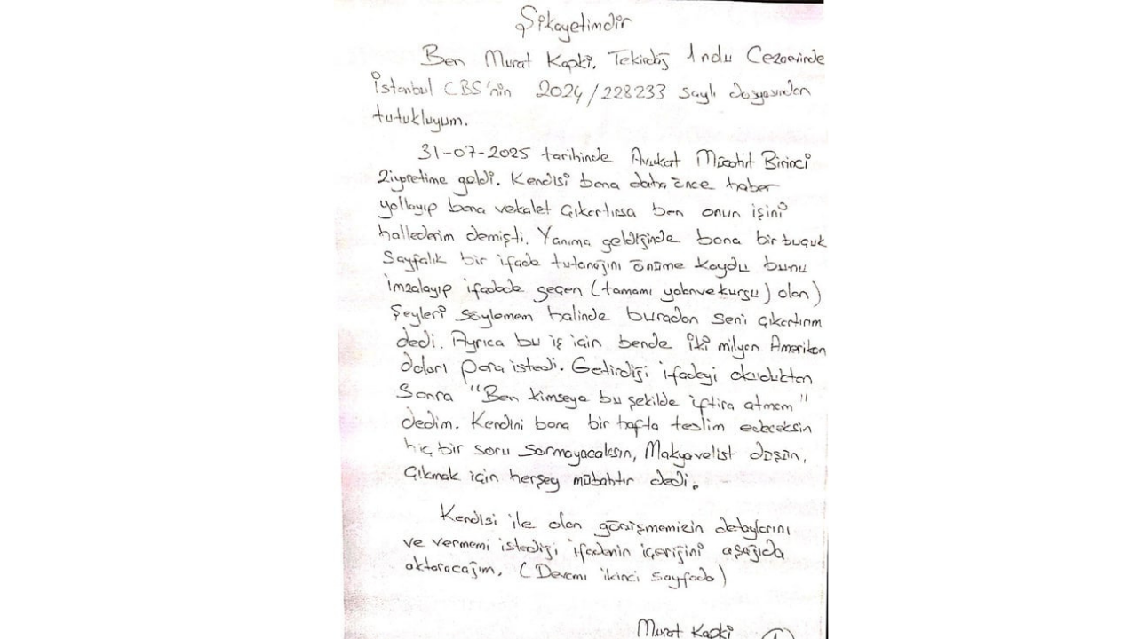  Mücahit Birinci Hakkındaki 'Dosyayı' Açıkladı 2