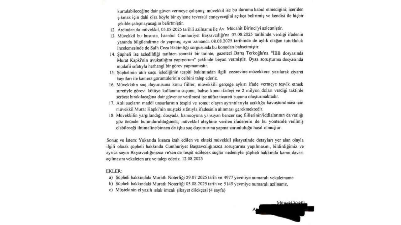  Mücahit Birinci Hakkındaki 'Dosyayı' Açıkladı 4