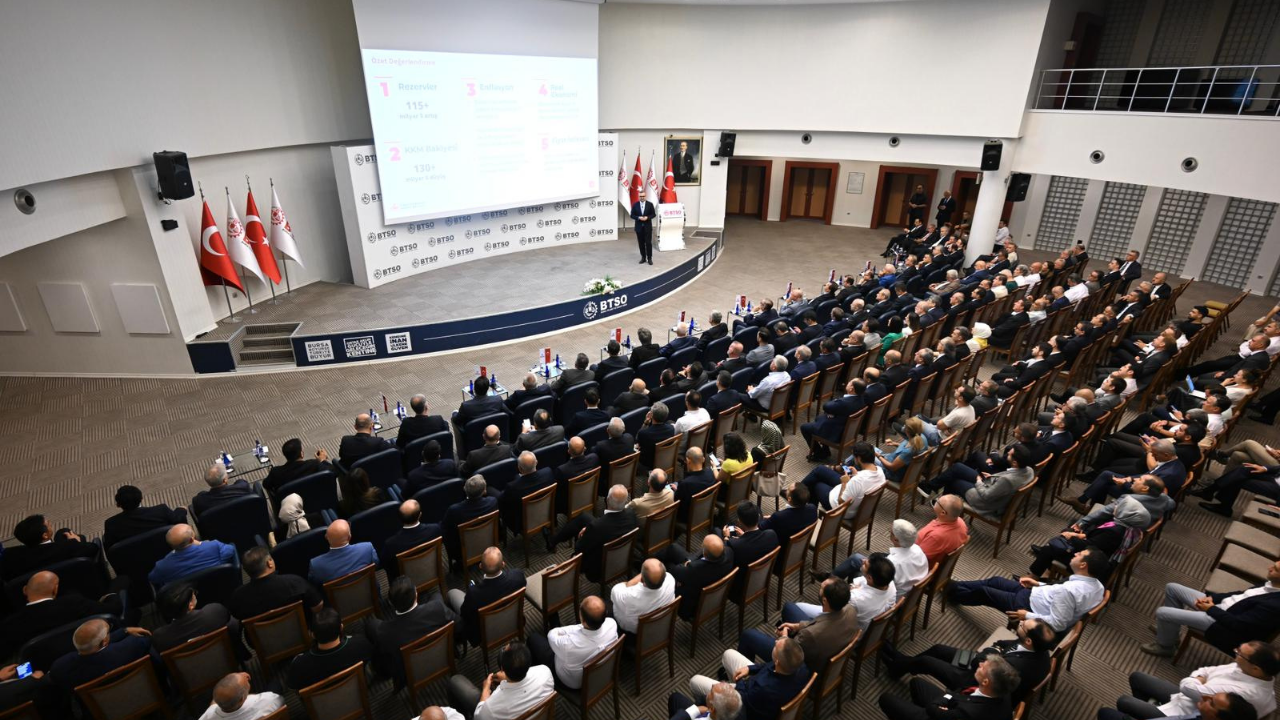 Bursa İş Dünyası'nın Misafiri Merkez Bankası Başkanı Karahan Oldu6