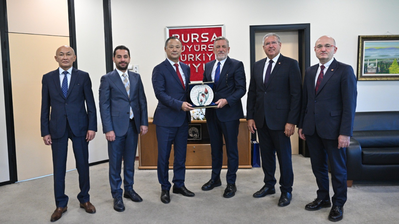 Kırgızistan Ankara Büyükelçisi Ruslan Kazakbaev'den Bursa'ya Stratejik Ziyaret 2