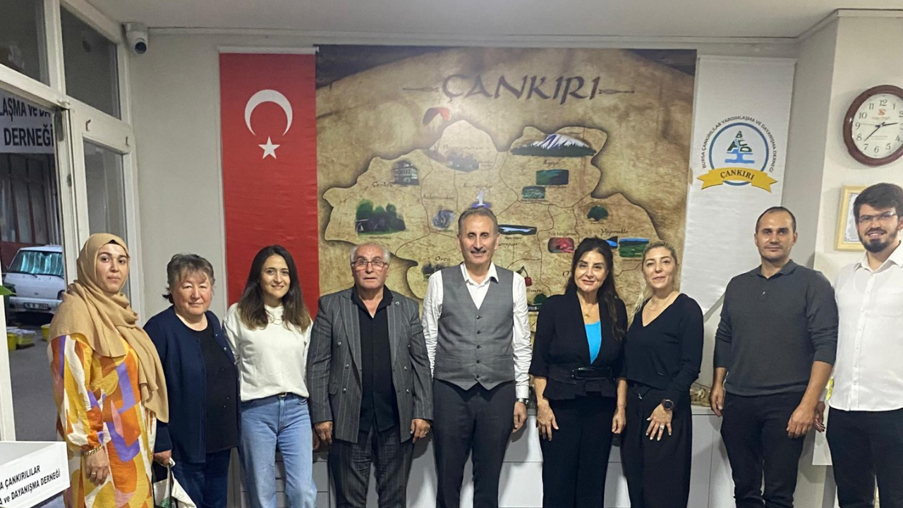 Bursa Çankirilar Derneği̇ne Ade İ Zi̇yaret 2