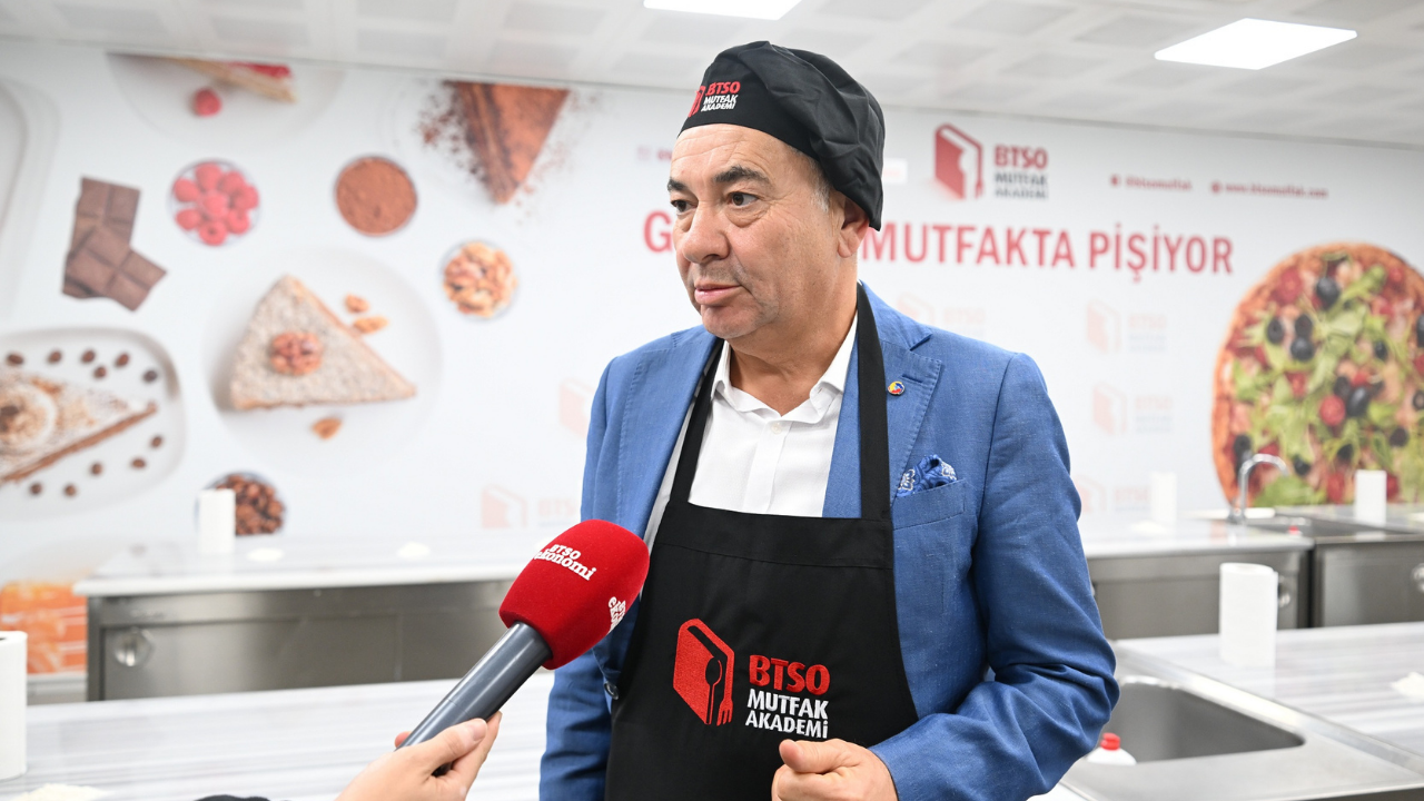 Bursa'da Yesi̇def'ten Btso Mutfak Akademi’ye Tam Not! 'Bölgenin En Büyük Eğitim Mutfağı' Övgüsü 3