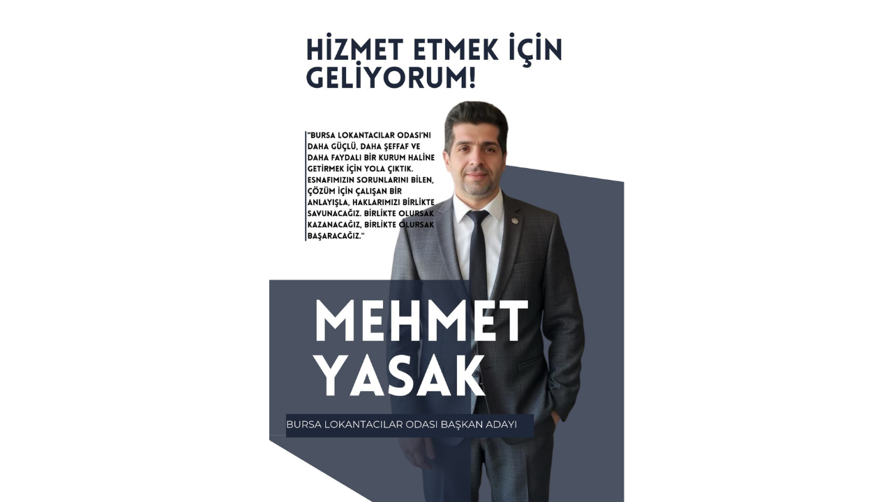 Esnaf Kazanırsa Bursa Kazanır! Lokantacılar Odası Başkan Adayı Mehmet Yasak'a Tam Destek3