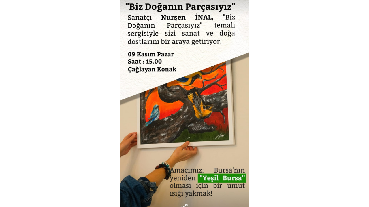 Bi̇z Doğanin Parçasiyiz Sergi̇si̇ İlgi̇ Görüyor5