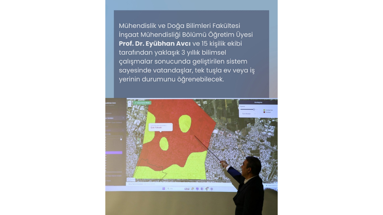Btü'den Deprem Güvenliği İçin Yeni Yazılım Zemin Sıvılaşması Ve Bina Dayanıklılığı Bilgileri Erişilebilir Olacak2