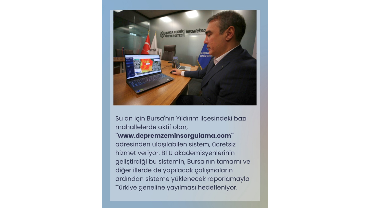 Btü'den Deprem Güvenliği İçin Yeni Yazılım Zemin Sıvılaşması Ve Bina Dayanıklılığı Bilgileri Erişilebilir Olacak3