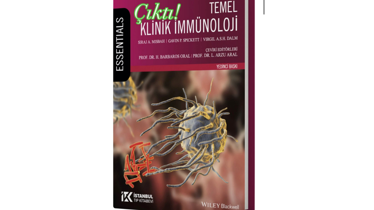 İmmünoloji Dünyasında Önemli Gelişim Prof. Dr. Barbaros Oral’dan Dev Çeviri Eser2