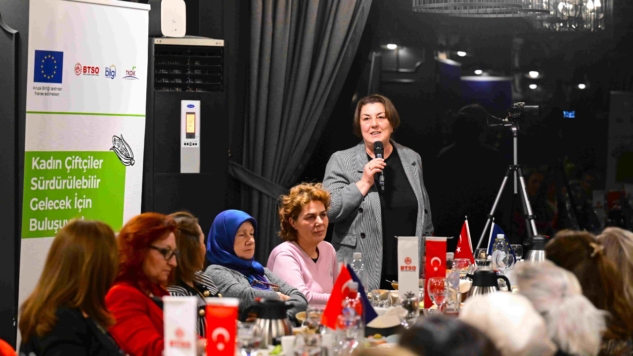 Btso Başkanı İbrahim Burkay ''Küresel Rekabette Farklılaşmayı Kadınlarla Sağlayacağız3
