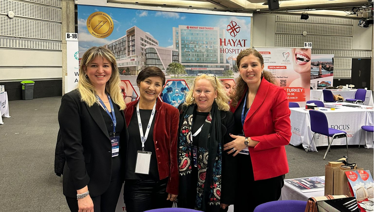 Hayat Hastanesi Londra Sağlık Turizm Fuarına Katıldı2