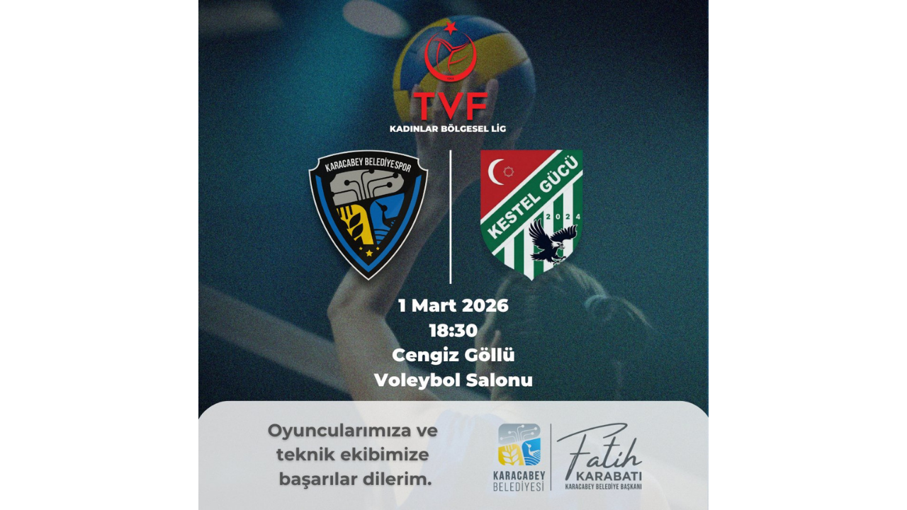 Karacabey Belediyespor Voleybol Kestel Gücü Maçı Saat Kaçta Ve Nerede Oynanacak?2