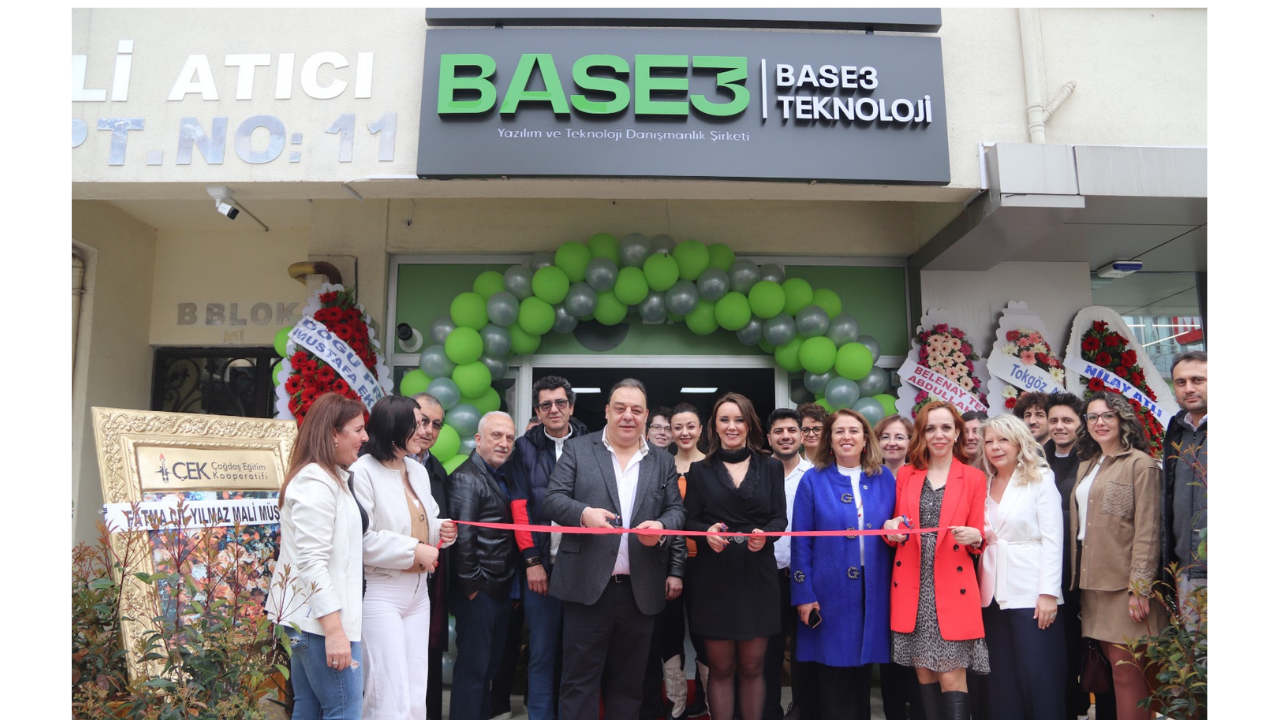 BASE3 Teknoloji Görükle Bürosu hizmete açıldı
