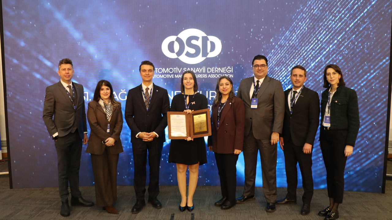 Yeşilova Otomotiv'e Sürdürebilirlik Alanında Ödül