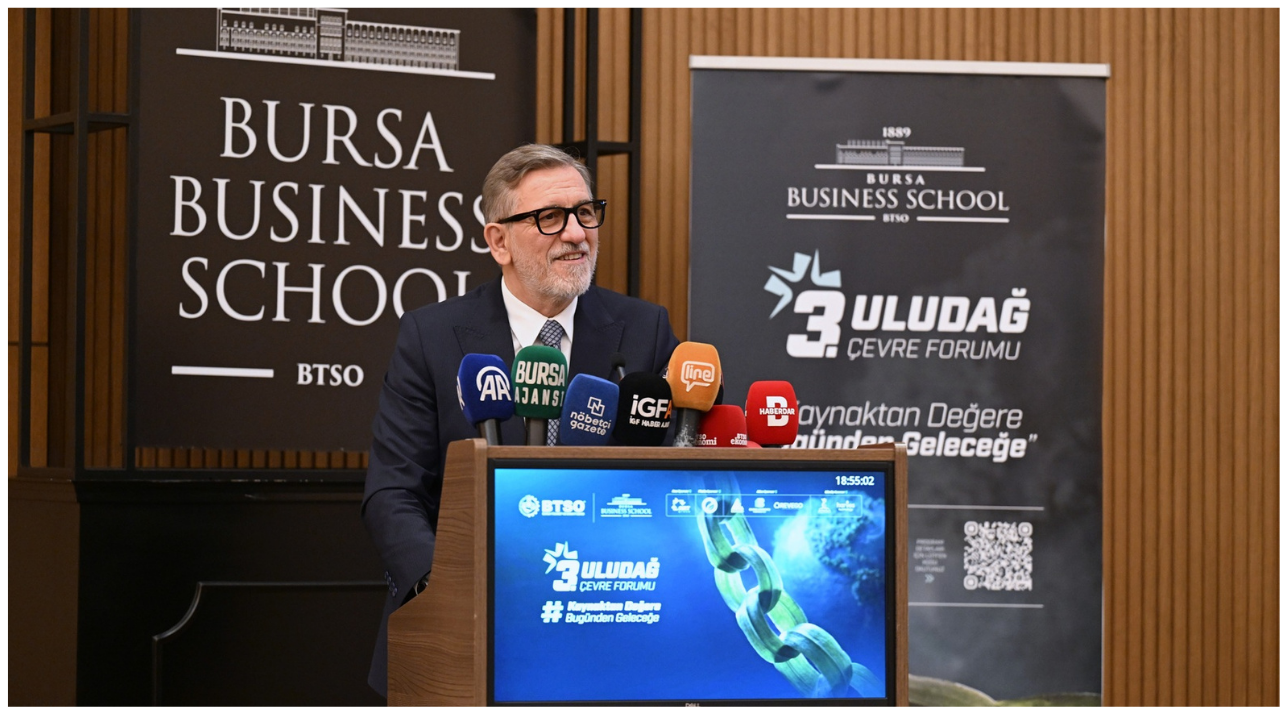 BTSO Yönetim Kurulu Başkanı İbrahim Burkay:  “Yeşil Dönüşümde Söz Değil Eylem Üretiyoruz”