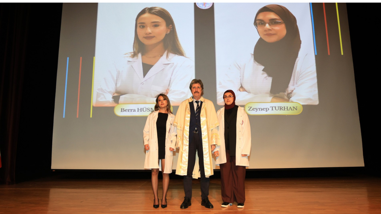 Geleceğin veteriner hekimleri beyaz önlüklerini giydi