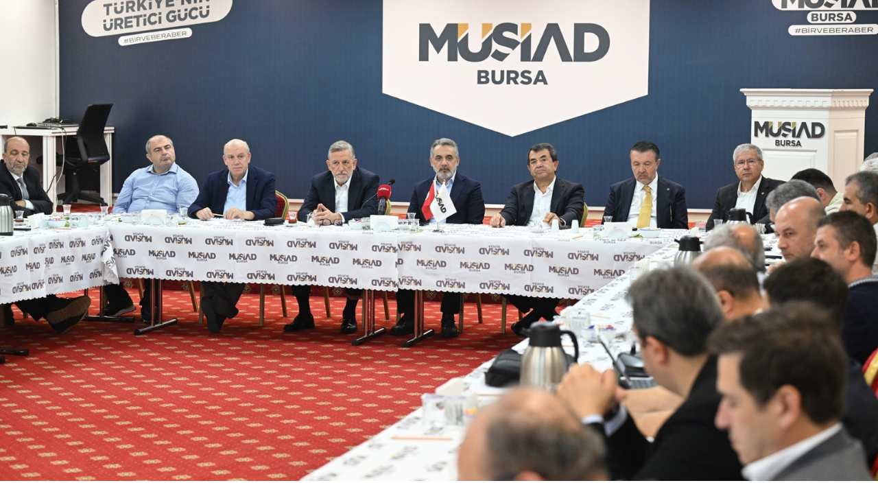 Btso Başkanı Burkay Müsi̇ad Yönetimi Ile Buluştu3