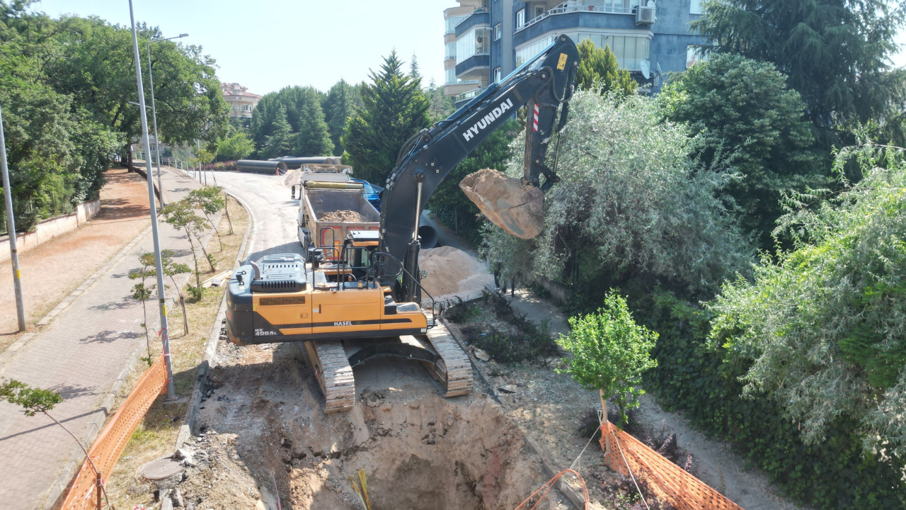 Buski'den altyapı hamlesi: çamlıca, konak ve kültür mahalleleri çınarcık suyuna kavuşuyor