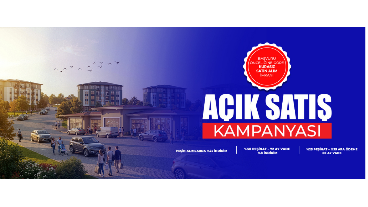 TOKİ'den 64 ilde açık satış kampanyası