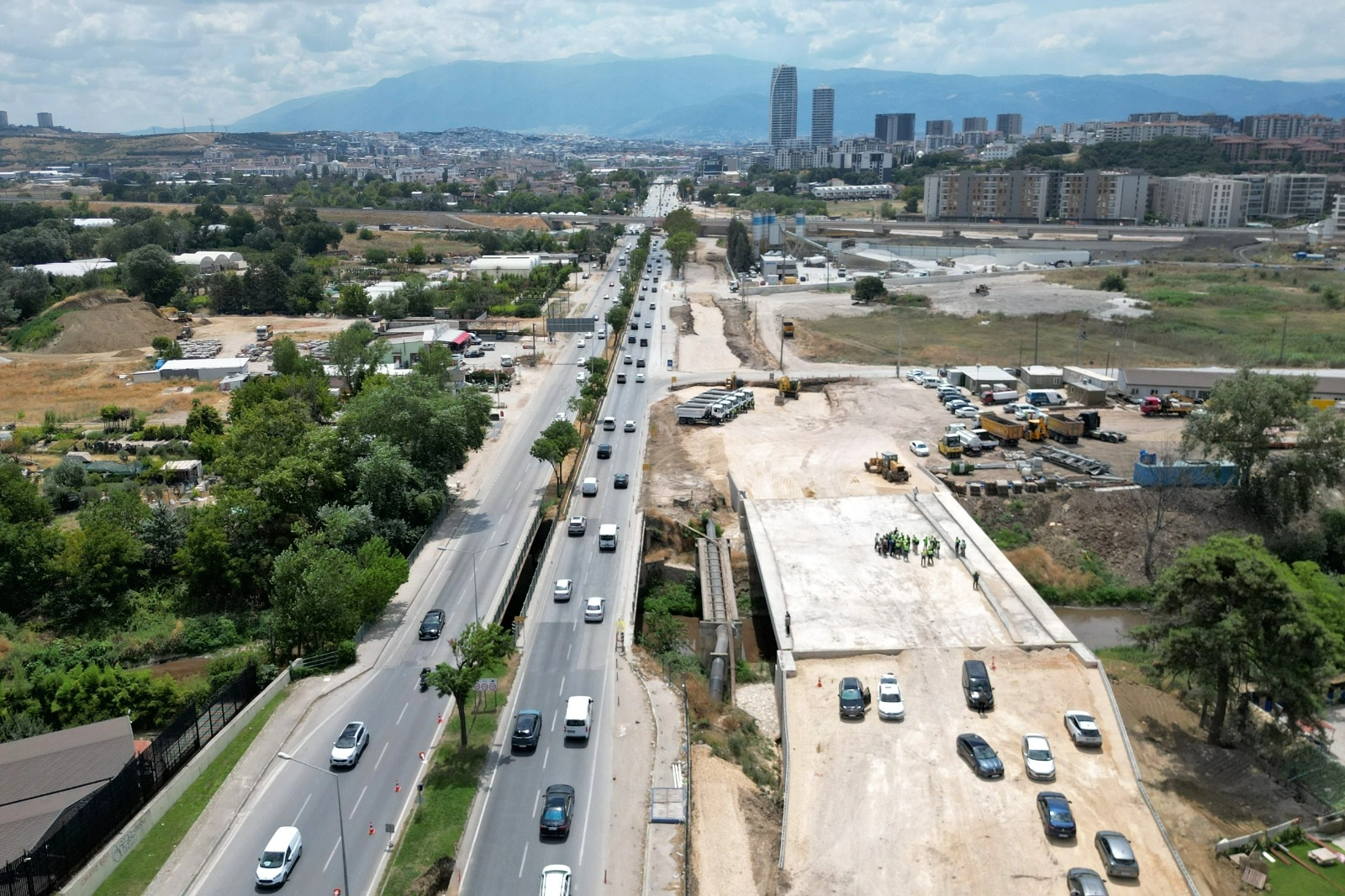 Bursa'da ulaşım yatırımlarına yerinde inceleme
