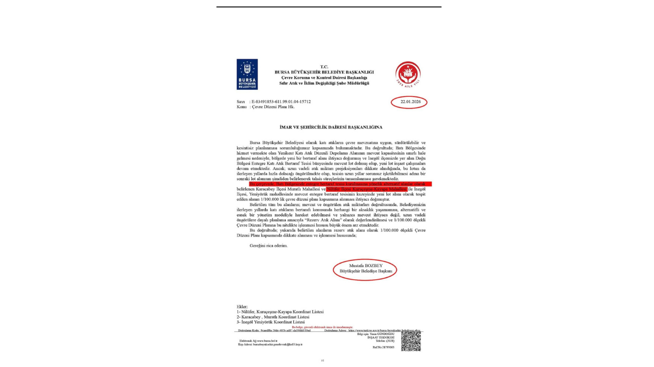 Chp'nin İtiraz Ettiği Projenin Planını Kendi Yönetimi Mi Hazırladı? Kayapa Dosyasında Dikkat Çeken Belgeler1-1
