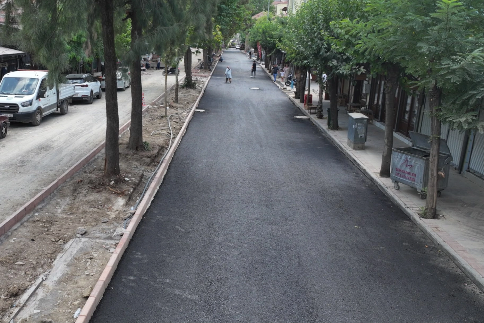 Manisa'da Çarşı Bulvarı yenileniyor