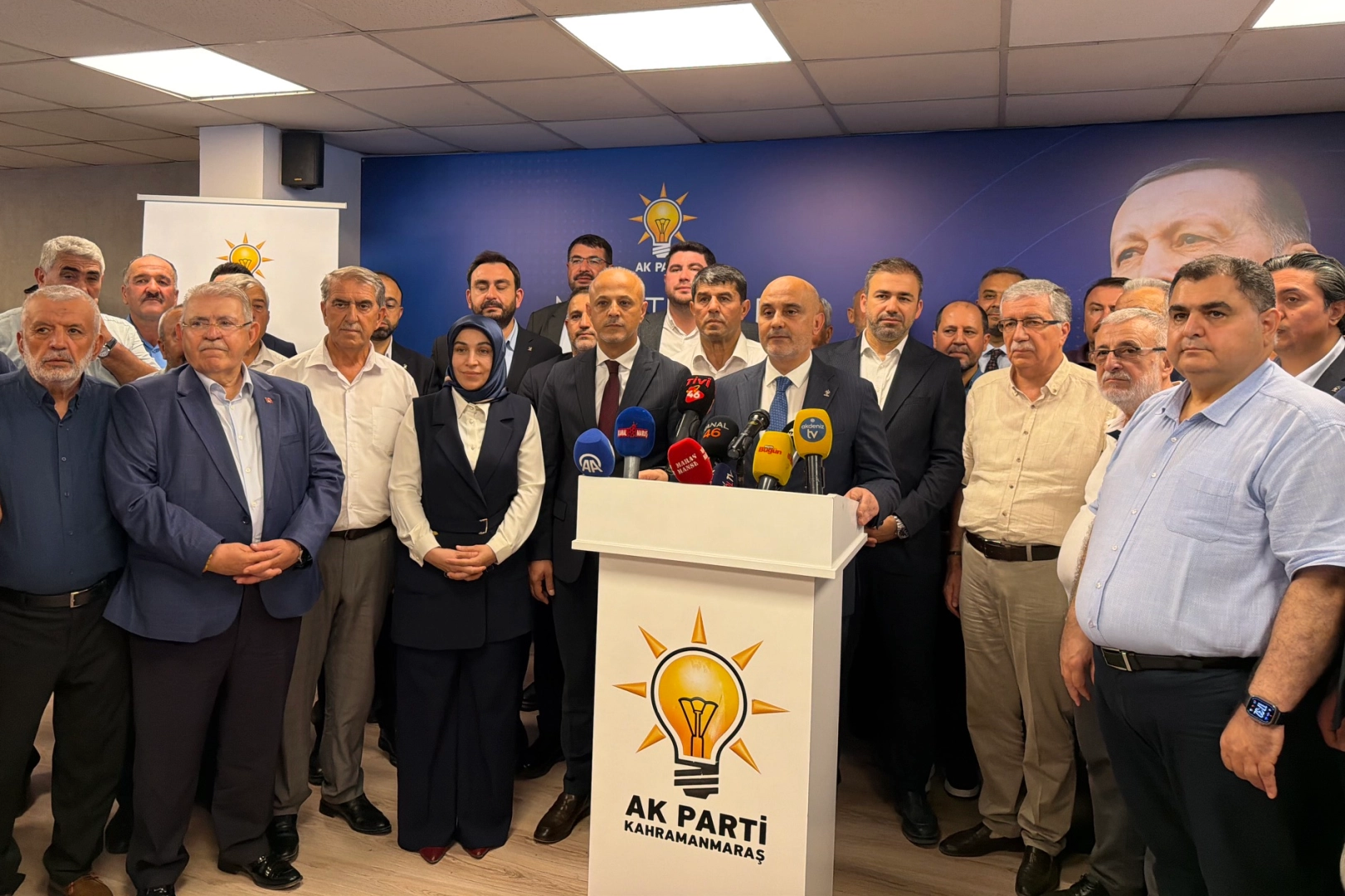 AK Parti'nin 25. kuruluş yıl dönümü Kahramanmaraş'ta kutlandı