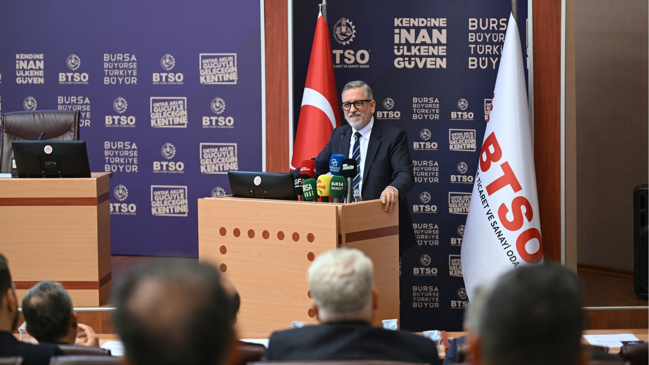 BTSO Yönetim Kurulu Başkanı İbrahim Burkay: “Bursa, 2030 Vizyonumuzla Türkiye’yi Büyütmeye Devam Edecek”