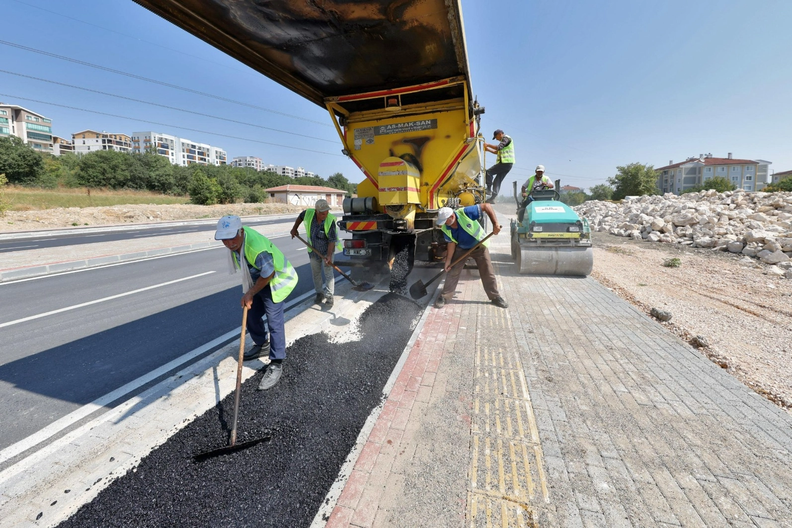 Bursa Büyükşehir'den yeni yola alternatif dokunuş