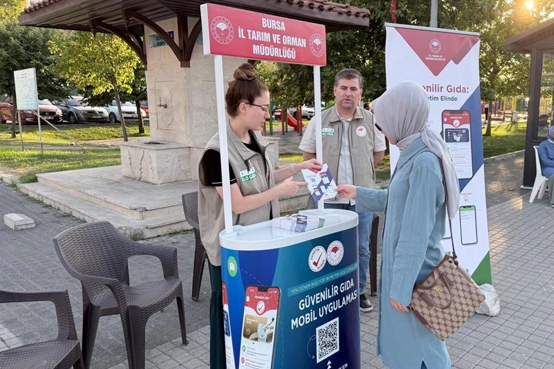 Bursa'da 'Güvenilir Gıda Mobil Uygulaması' tanıtıldı