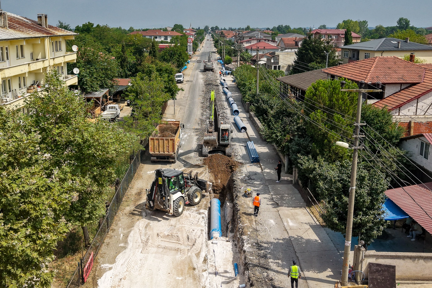 Sakarya Akyazı'da 100 kilometrelik altyapı yenilenecek
