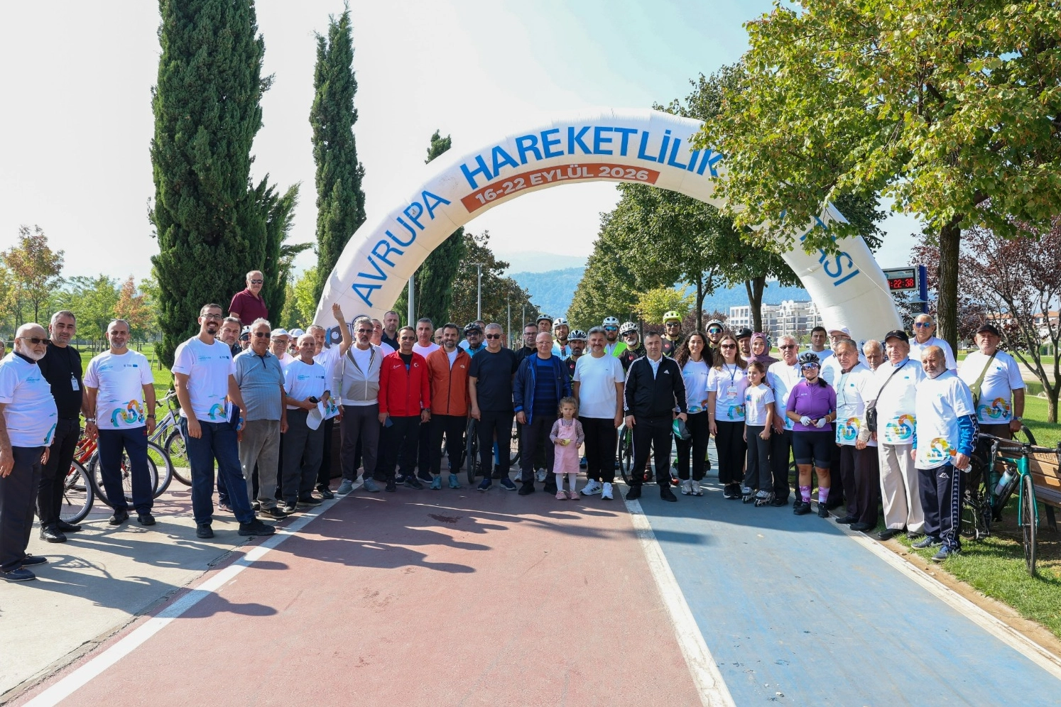 Bursa'da sağlık için hareketlilik