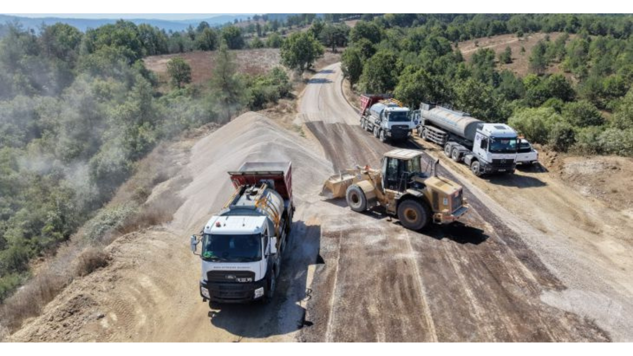 Bursa’nın 4 ilçesine toplam 32,5 kilometre yeni yol