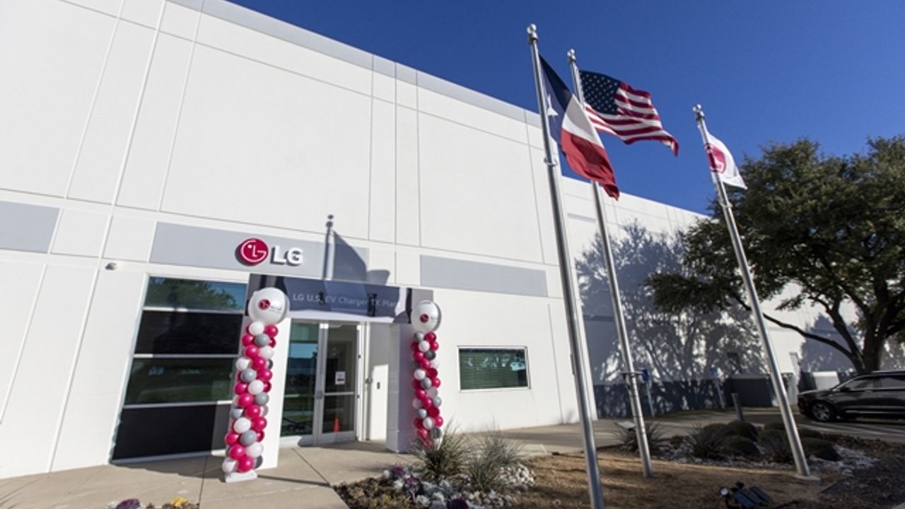 LG, Gelişmiş EV Şarj Cihazları Üretmek İçin ABD'deki İlk Fabrikasını Açtı