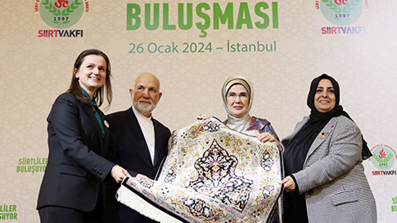 Emine Erdoğan, "Siirtli Kadınlarla Buluşma" programına katıldı