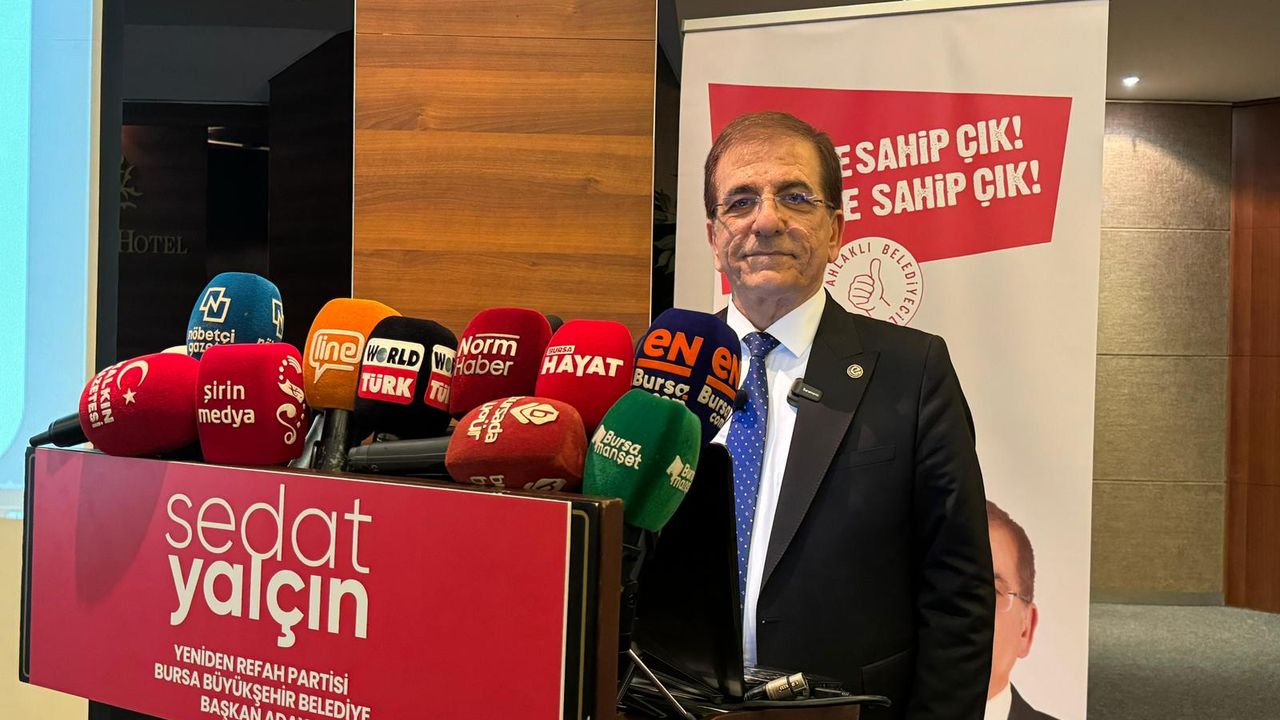 Sedat Yalçın: Bursa'ya Sosyal Belediyecilik Anlayışını Getireceğiz