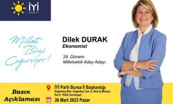 Ekonomist Dilek Durak, İYİ Parti'den Aday!