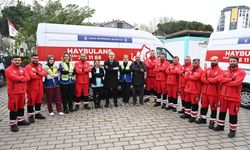 Bursa’da candostlar için Haybulanslar görev başında