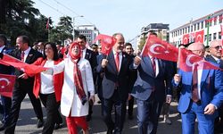 Bursa’da Cumhuriyet coşkusu yaşandı