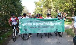 Bursa'da pedallar Uluabat'ın korunması için çevrildi