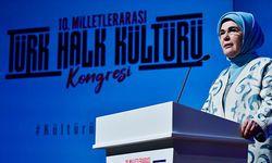 Emine Erdoğan, 10. Milletlerarası Türk Halk Kültürü Kongresi'ne katıldı