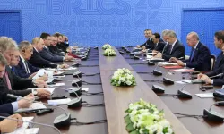 BRICS Zirvesi'nde Erdoğan-Putin görüşmesi: 'Türkiye - Rusya ilişkileri güçlenerek gelişiyor'