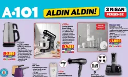 A101 3 Nisan 2025 Aktüel Kataloğu Yayınlandı! Moped, TV, Beyaz Eşya, Mutfak Ürünleri ve Daha Fazlası