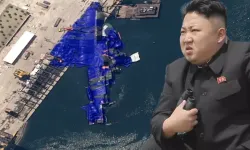 Kuzey Kore'de 5 Bin Tonluk Savaş Gemisi Denize İnişte Kaza Yaptı,